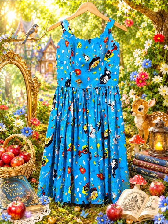 Pinup Couture Dresses & Skirts - Pinup Couture Snow White Stephanie Buscema print-Rare Find-Size Large